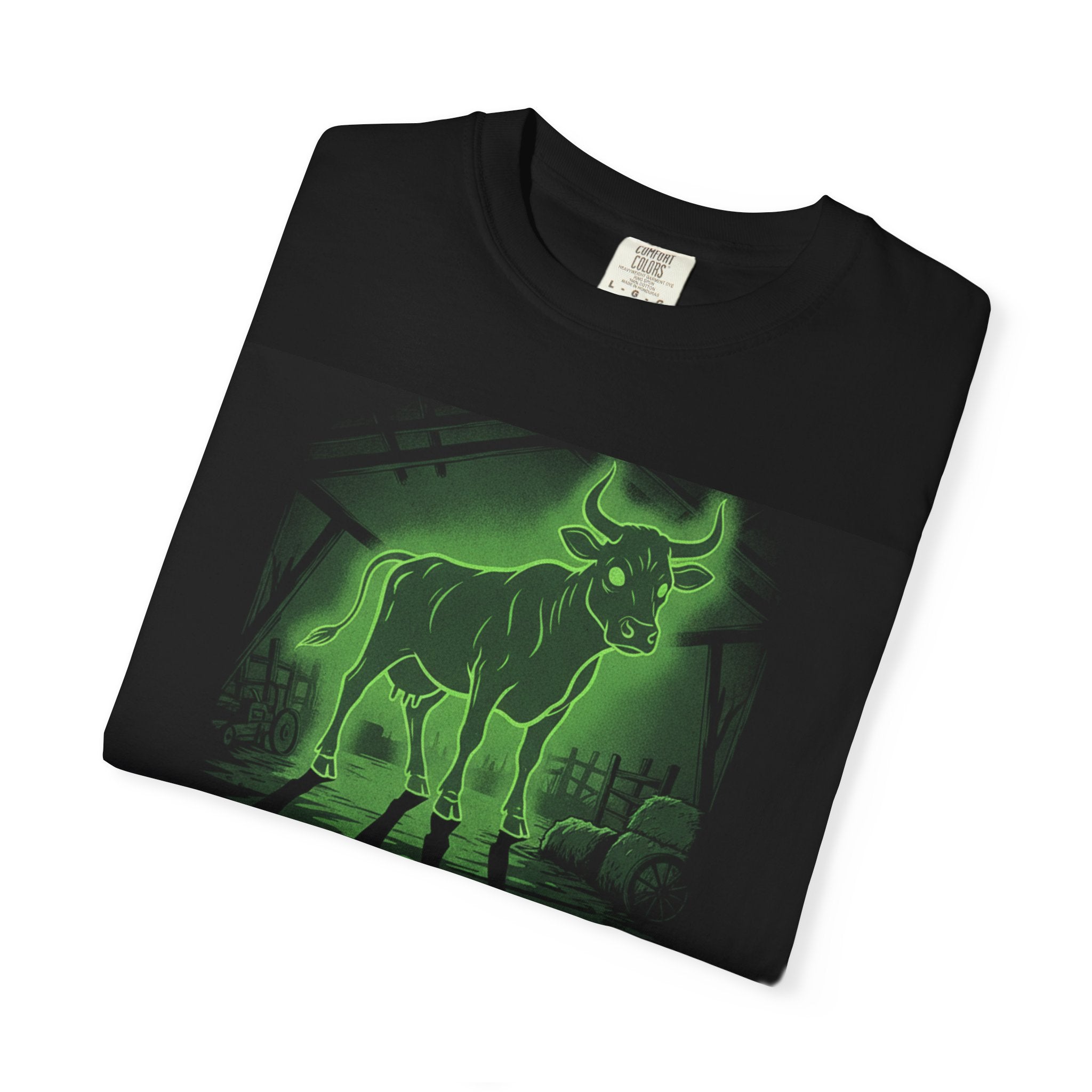 Porterhouse Joke T-Shirt — "It’s Not a Ghost…It’s the Cow You Made a Porterhouse"