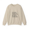 Crewneck Sweatshirt — "The Two Most Important Days" Inspirational Quote