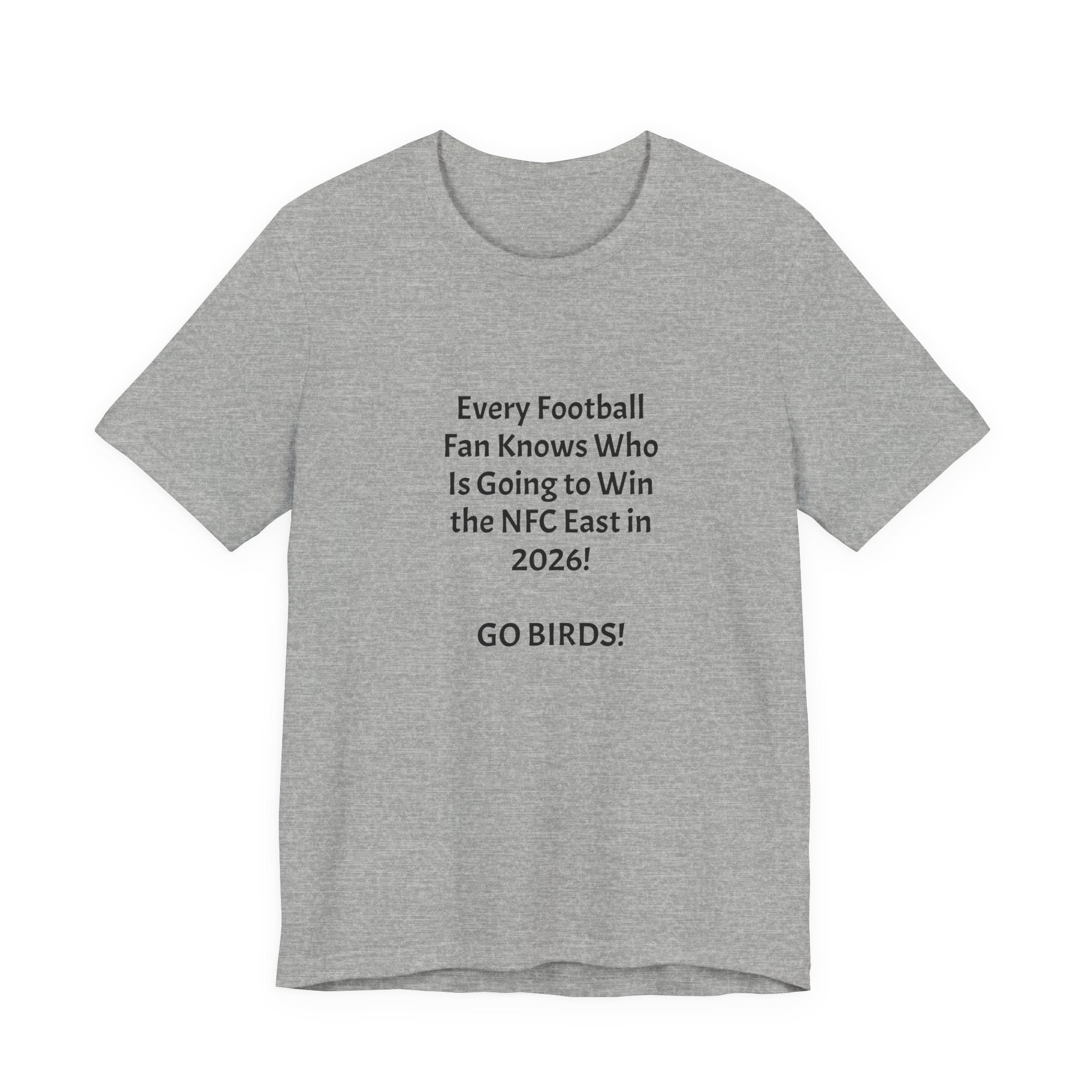 NFC East 2026 Champion Tee — "GO BIRDS!" Football Fan T-Shirt