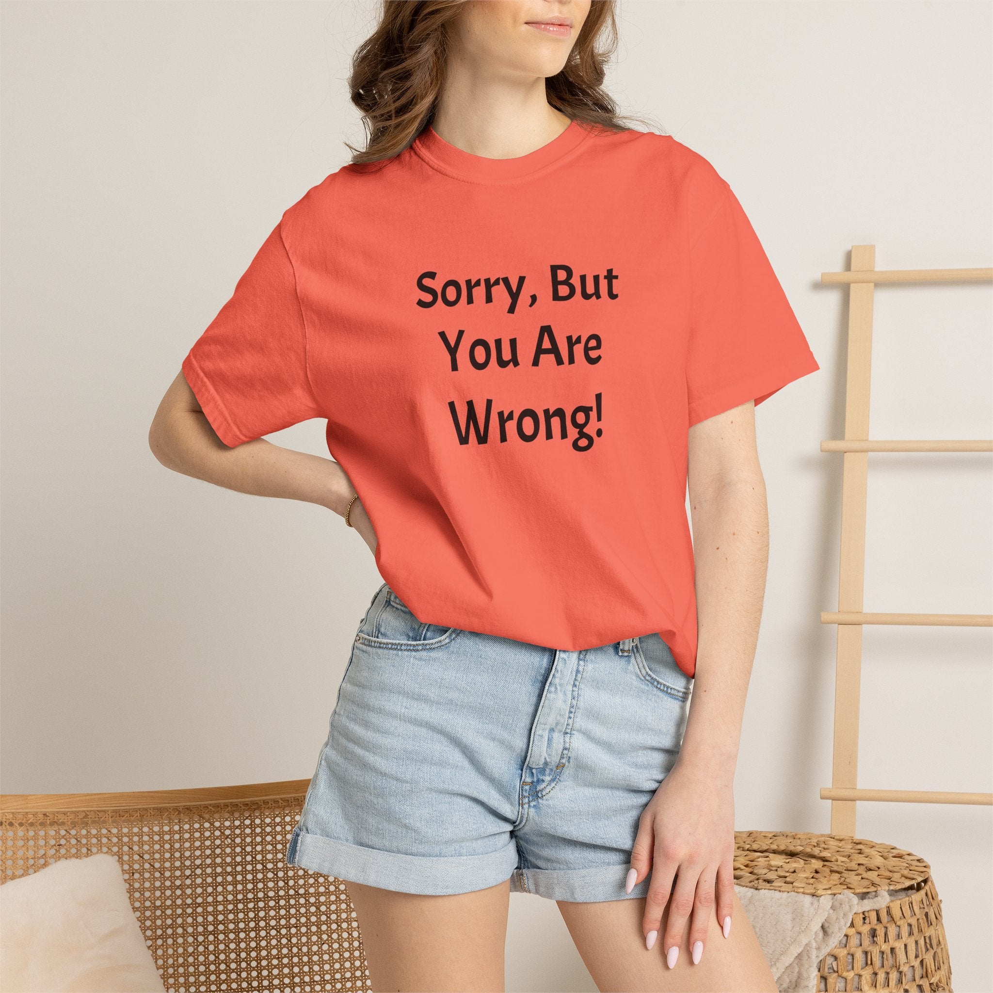 Sorry, But You Are Wrong! T-Shirt
