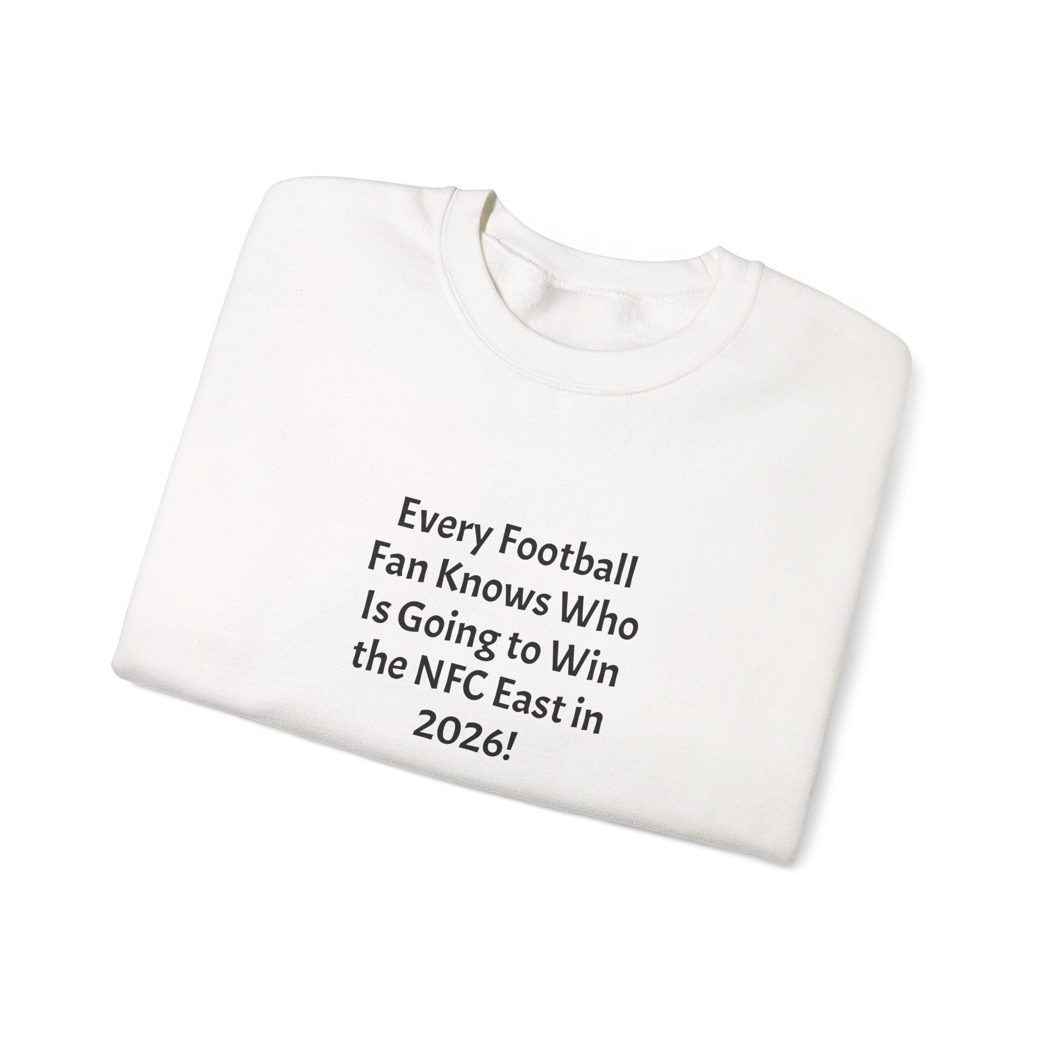 NFC East 2026 Prediction Crewneck Sweatshirt - "GO BIRDS!" Football Fan Pullover