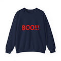BOO!!! Halloween Crewneck Sweatshirt