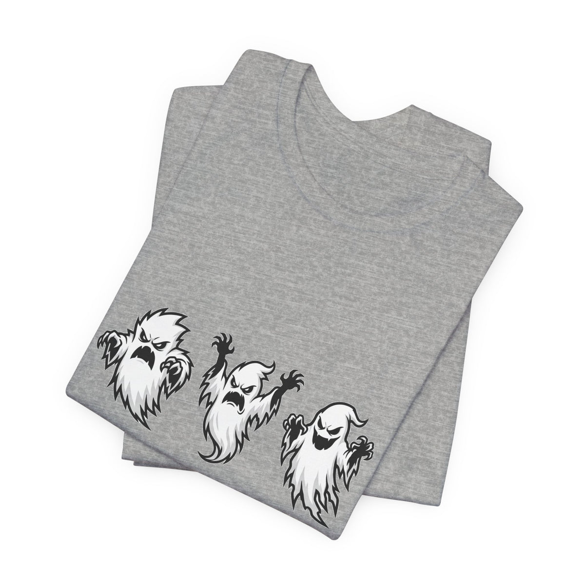 Ghost Trio Tee — "You Better Run!" Halloween Graphic T‑Shirt