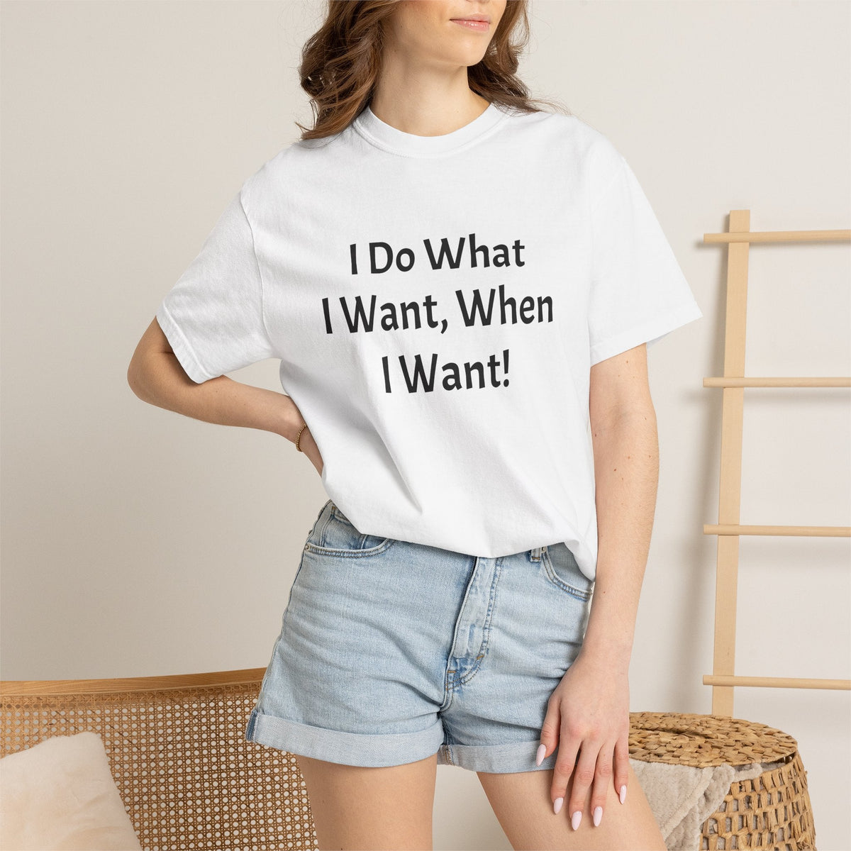 I Do What I Want T-Shirt — Bold Statement Graphic Tee