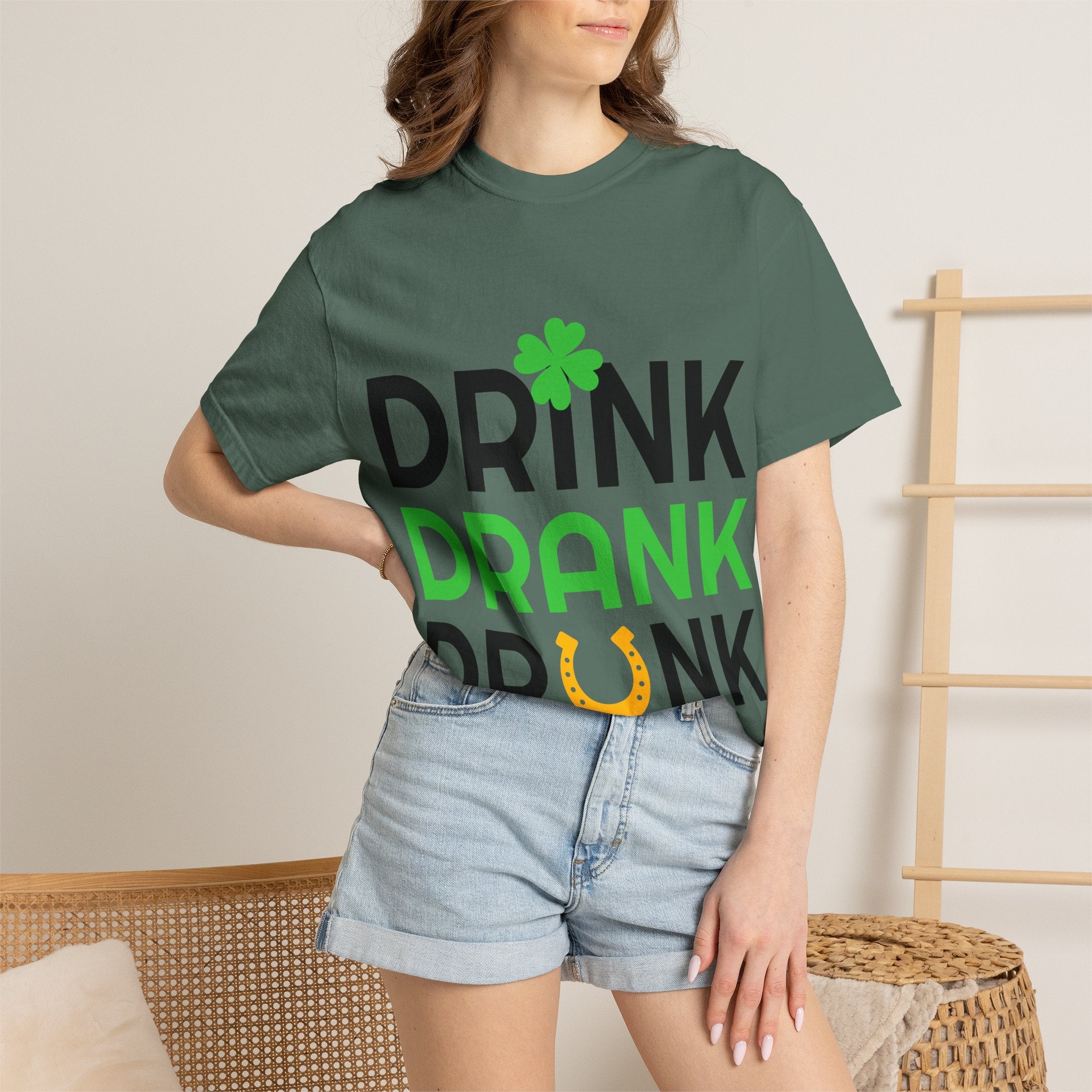 Drink Drank Drunk St. Patrick's Day T-Shirt