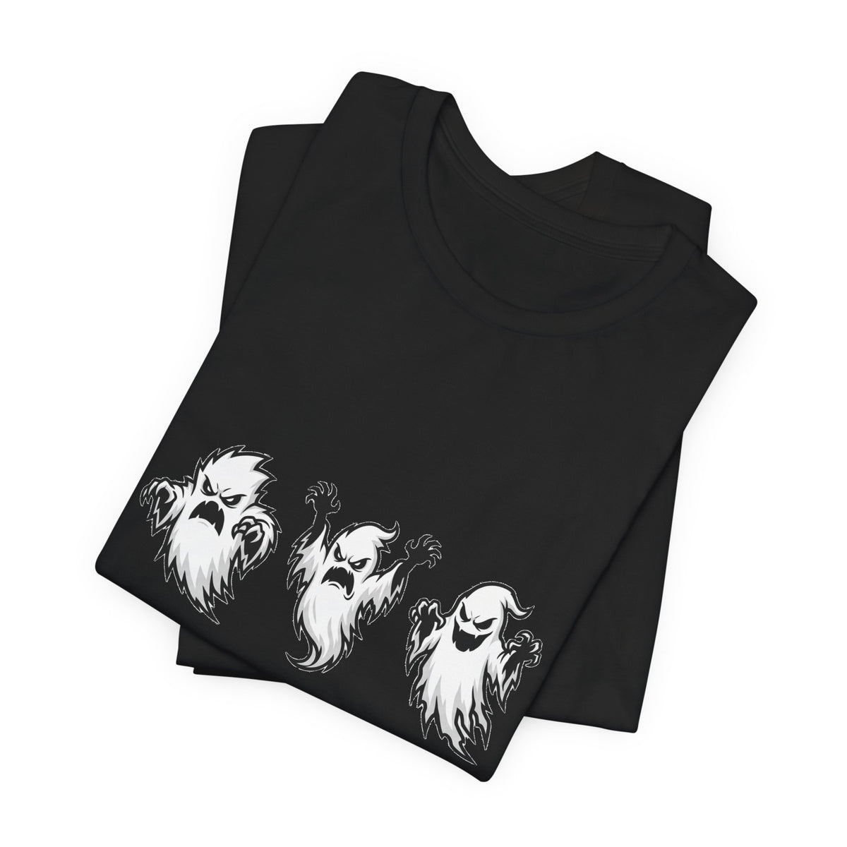 Ghost Trio Tee — "You Better Run!" Halloween Graphic T‑Shirt