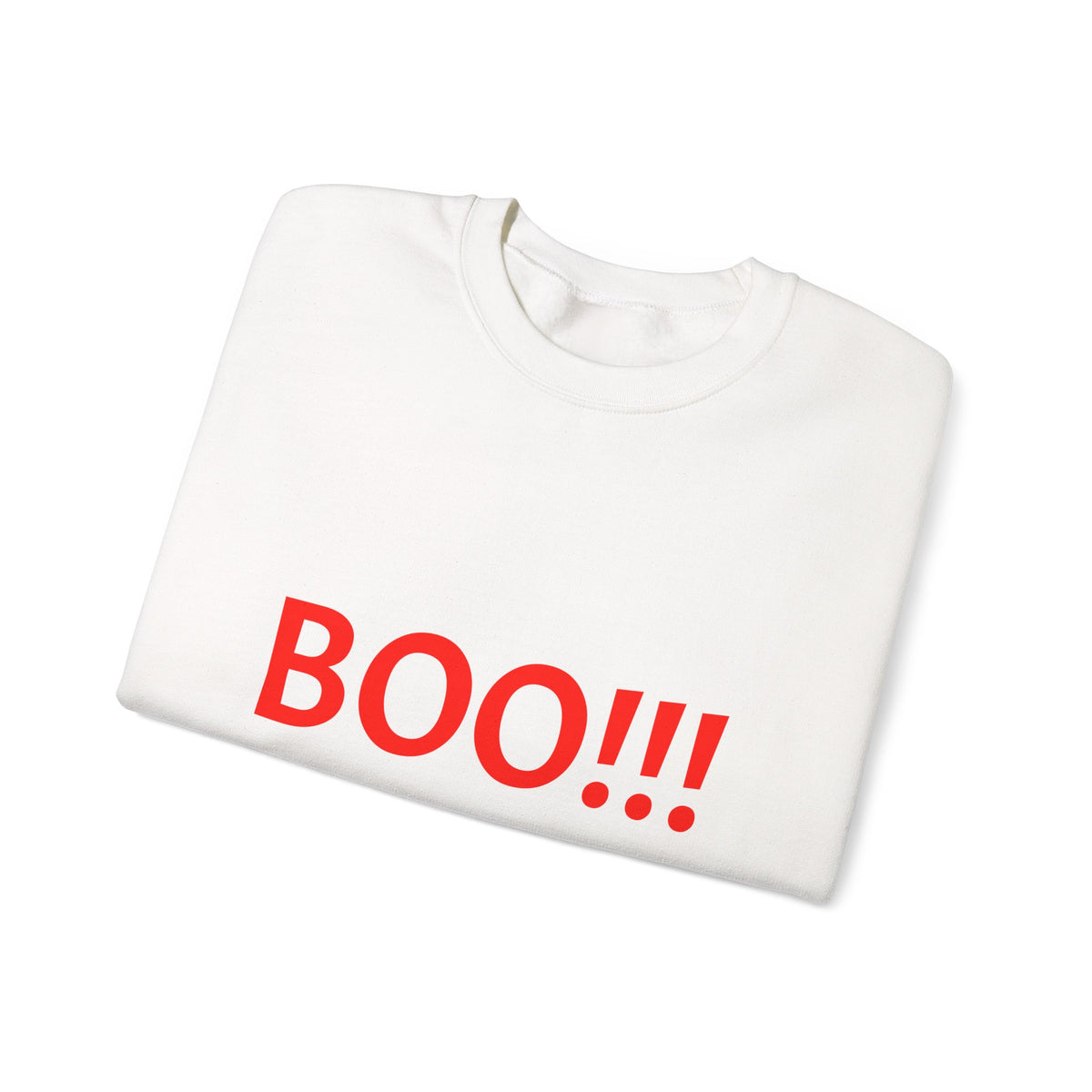 BOO!!! Halloween Crewneck Sweatshirt