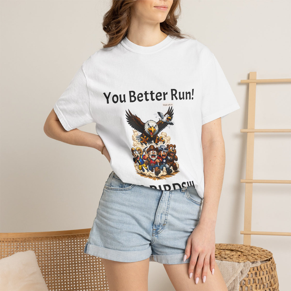 You Better Run! Go Birds!!! T-Shirt