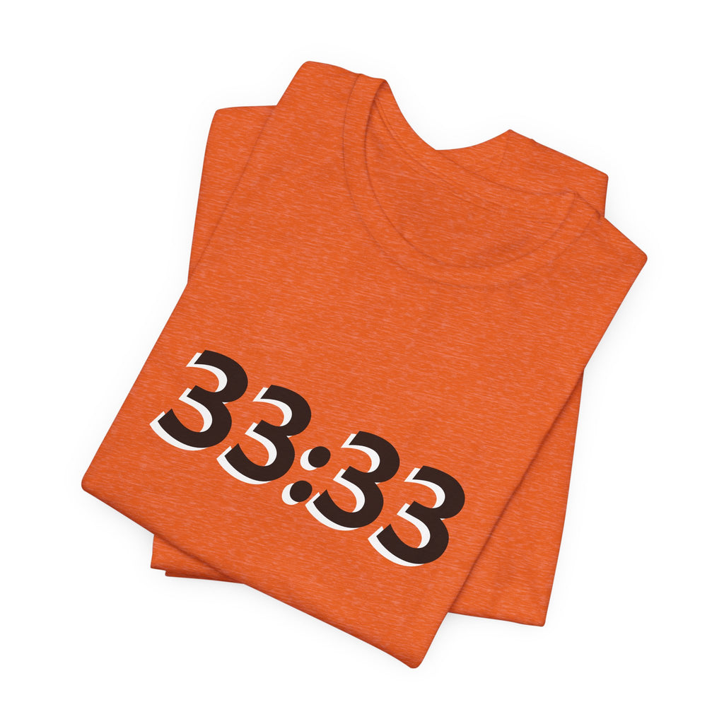 33:33 Take A Guess Tee — Funny Mystery Number Graphic T-Shirt