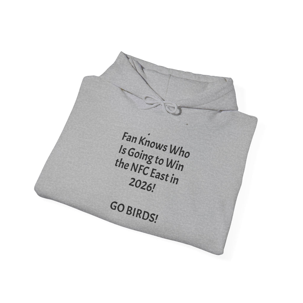 Go Birds! NFC East 2026 Hoodie – Football Fan Pride Pullover