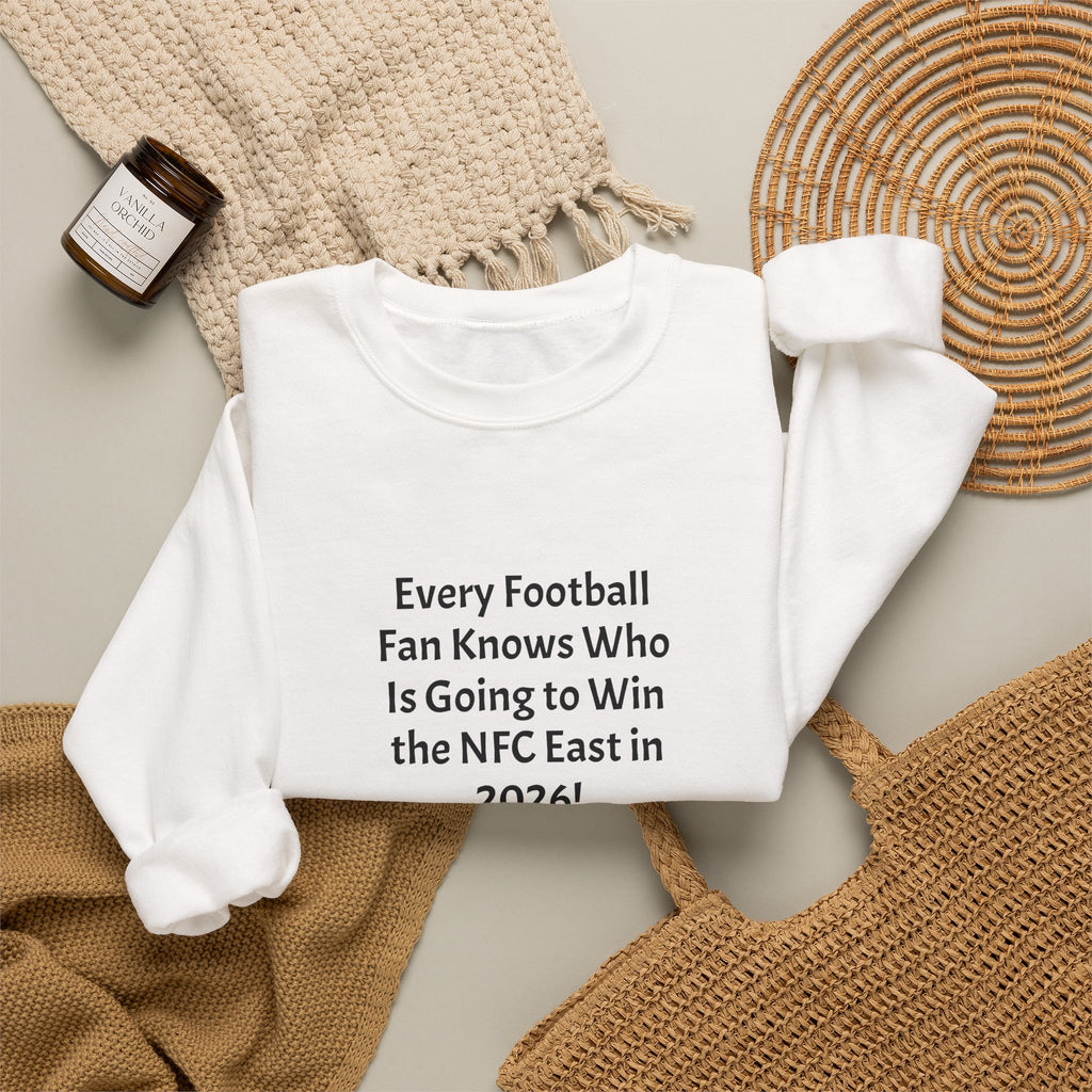 NFC East 2026 Prediction Crewneck Sweatshirt - "GO BIRDS!" Football Fan Pullover