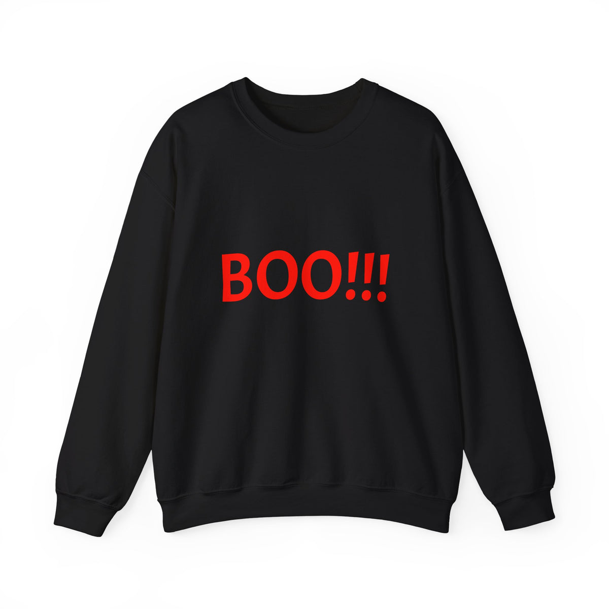 BOO!!! Halloween Crewneck Sweatshirt