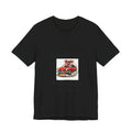 T-Shirt — "Promote Pork Run Over a Chicken!" Vintage Cartoon Pig Graphic Tee