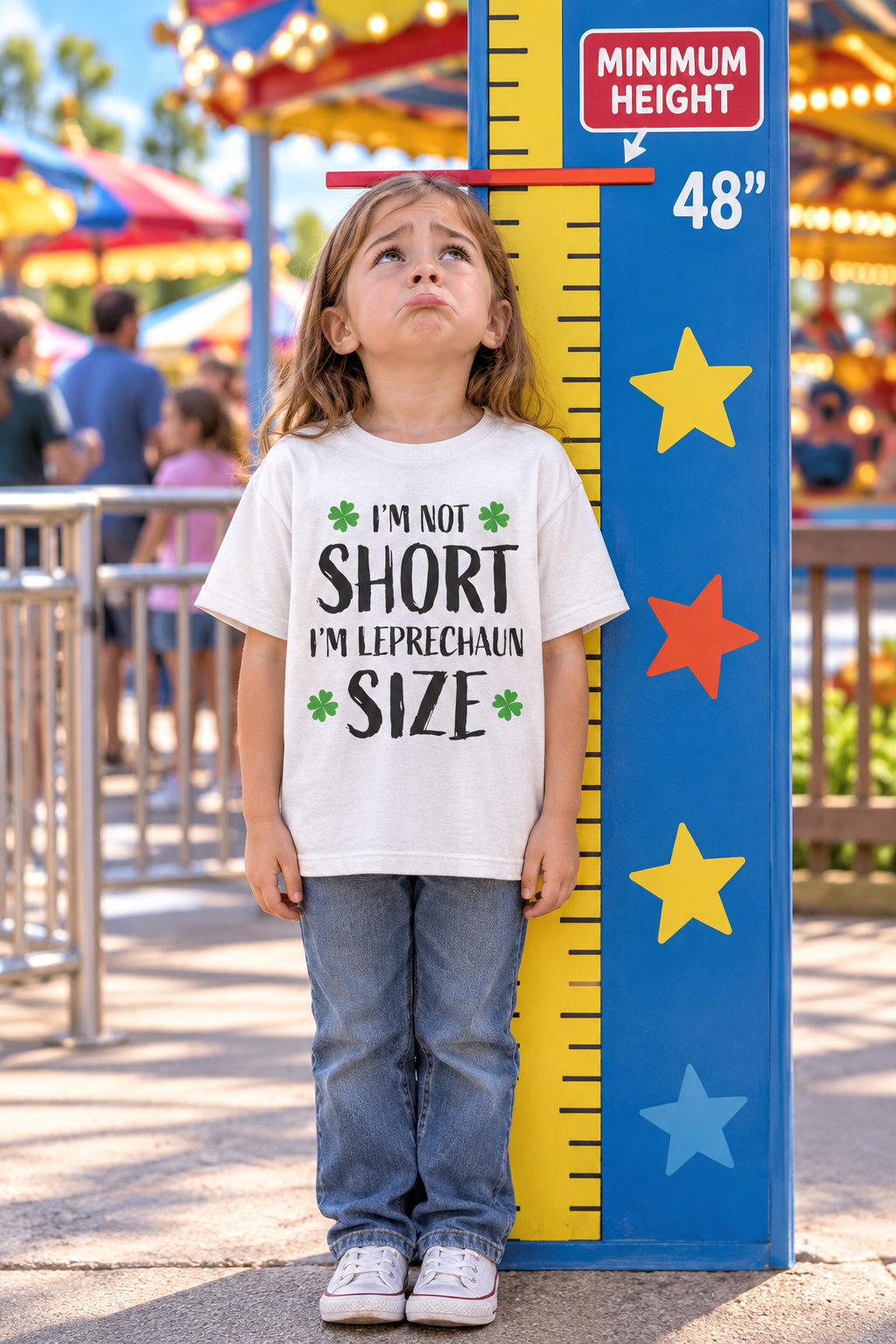 I'm Not Short I'm Leprechaun Size T-Shirt — St. Patrick's Day Funny Tee